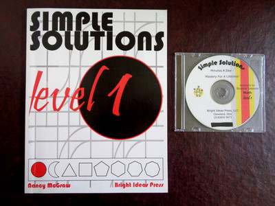 Simple Solutions Level 1 Mathematics Student Workbook PB 2004 w/Answer CD