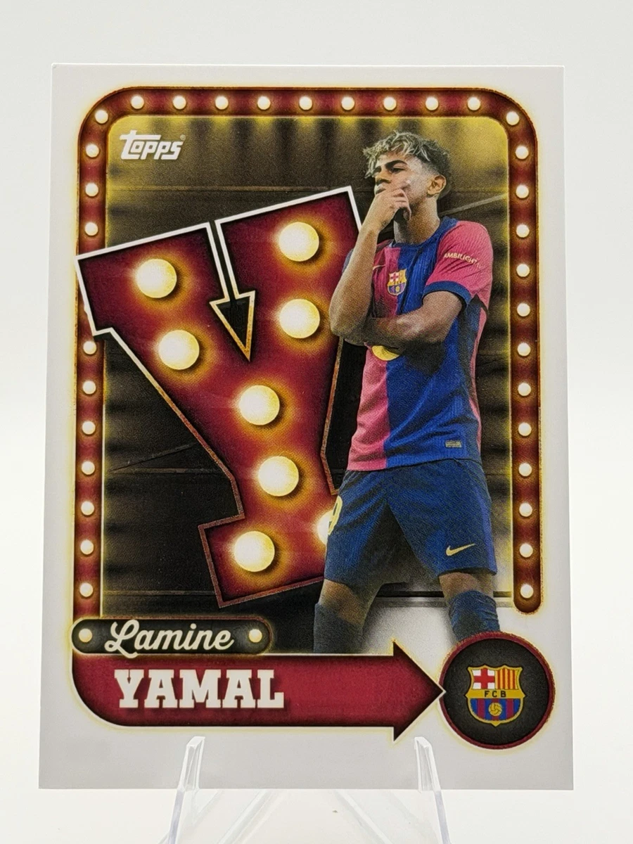2024-25 Topps FC Barcelona Team Set - Lamine Yamal #25 for sale | eBay