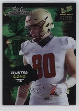 2021 Alumination Light Show Holo-Lux Green /225 Hunter Long #LS34 Rookie RC 09wc