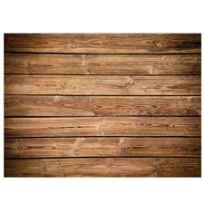 Wooden Backdrop Wall Brown Wood Fabric Background Polyester Rustic Photo Back...