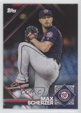 2020 Topps Heritage 2020 MLB Sticker Collection Preview Max Scherzer #5 ut4