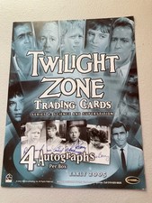 Rittenhouse The Twilight Zone Series 4 Sell Sheet 8 1/2 X 11 Mini Poster