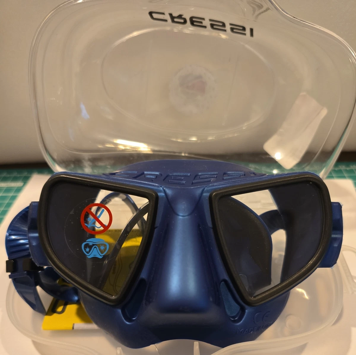 Cressi Marea Masker of Vip, combiset, masker snorkelmasker, Mexico