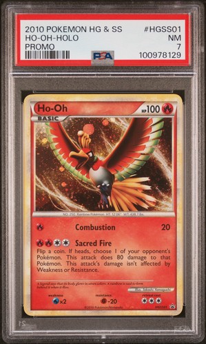 Ho-Oh graded PSA 7 for sale on eBay