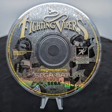 Sega Saturn Fighting Vipers Disc Only+81041+Authentic+Tested+Working+Clean💿