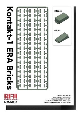 Ryefield Models 1/35 Scale Contact 1 Era Block Set Plastic Model Parts Rfm5087