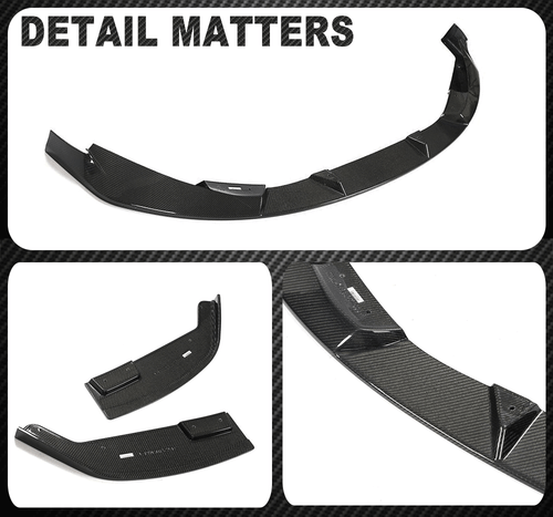 Echt Carbon Frontspoiler Frontlippe Spoilerschwert für BMW G80 M3 G82 G83 M4  - Bild 12 von 12