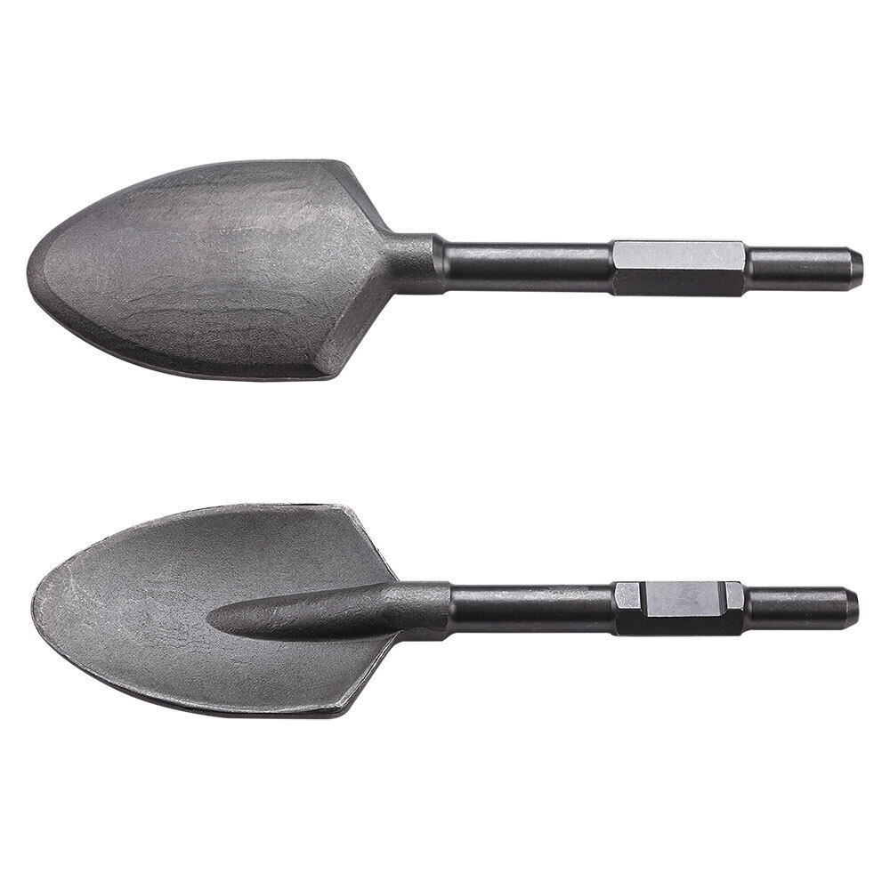 Clay Spade Shovel Bit Steel for 11/8" Hex Shank Demolition Jack