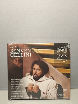 Levine 40 Years at The Met Berlioz' Benvenuto Cellini CD LIVE Dec. 2003 NEW