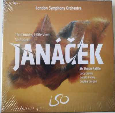 2 NEW SEALED SACD/CD Box JANACEK Cunning Little Vixen SIMON RATTLE LSO LSO0850