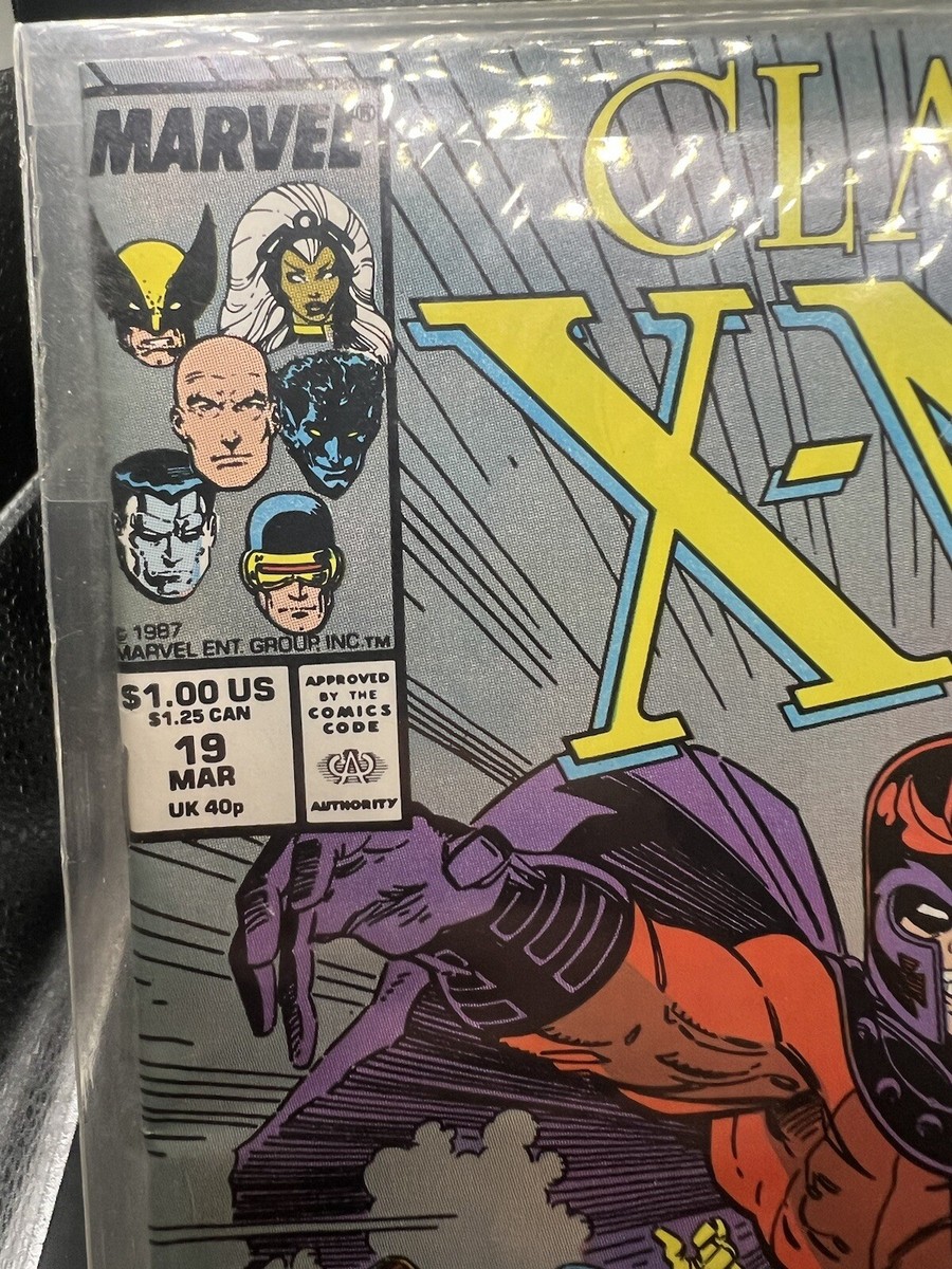 Marvel Comic Book Classic X-Men #19 (1988) with Magneto Storm