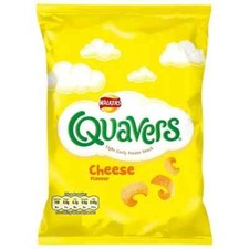 Walkers Quavers Crisps Box of 32 x 20g Cheese NEW STOCK