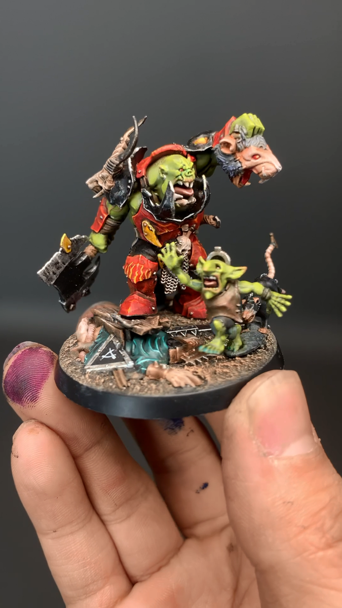 Warhammer 40K Bawla And Burk, Boss Rat-Killas Xenos Armies Orks