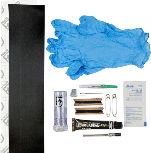 Aquaseal FD Soft Top Repair Kit for Jeep and Convertible Cars , Black, 7" x 10" - Picture 2 of 10