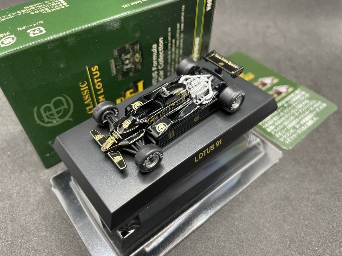 Kyosho 1/64 Classic Team Lotus collection Lotus 91 #11 Diecast