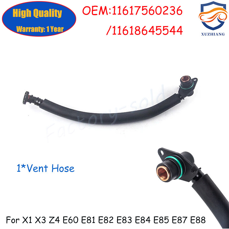 cocomi Sybilla 6-9-3317 11618645544 Valve Cover Exhaust Vent Hose For BMW E60 E83