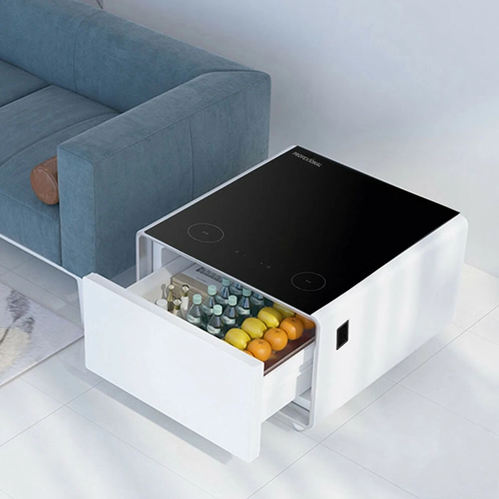 Mini Side Table Refrigerator in Living Room and Bedroom as a Nightstand -  China Bedside Table, Smart Touch Table