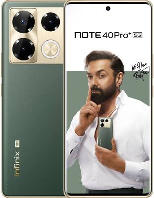 Infinix Note 40 Pro+ 5G(Green 256GB 12GB RAM)6.78'' Dimensity 7020 Global Version