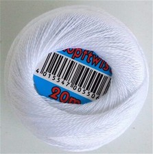 20m Stopftwist IN Best Quality White 100 Cotton