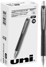 Jetstream RT 12Pack, 1.0Mm Bold Black, Wirecutter Best Pen, Ballpoint Ink Pens