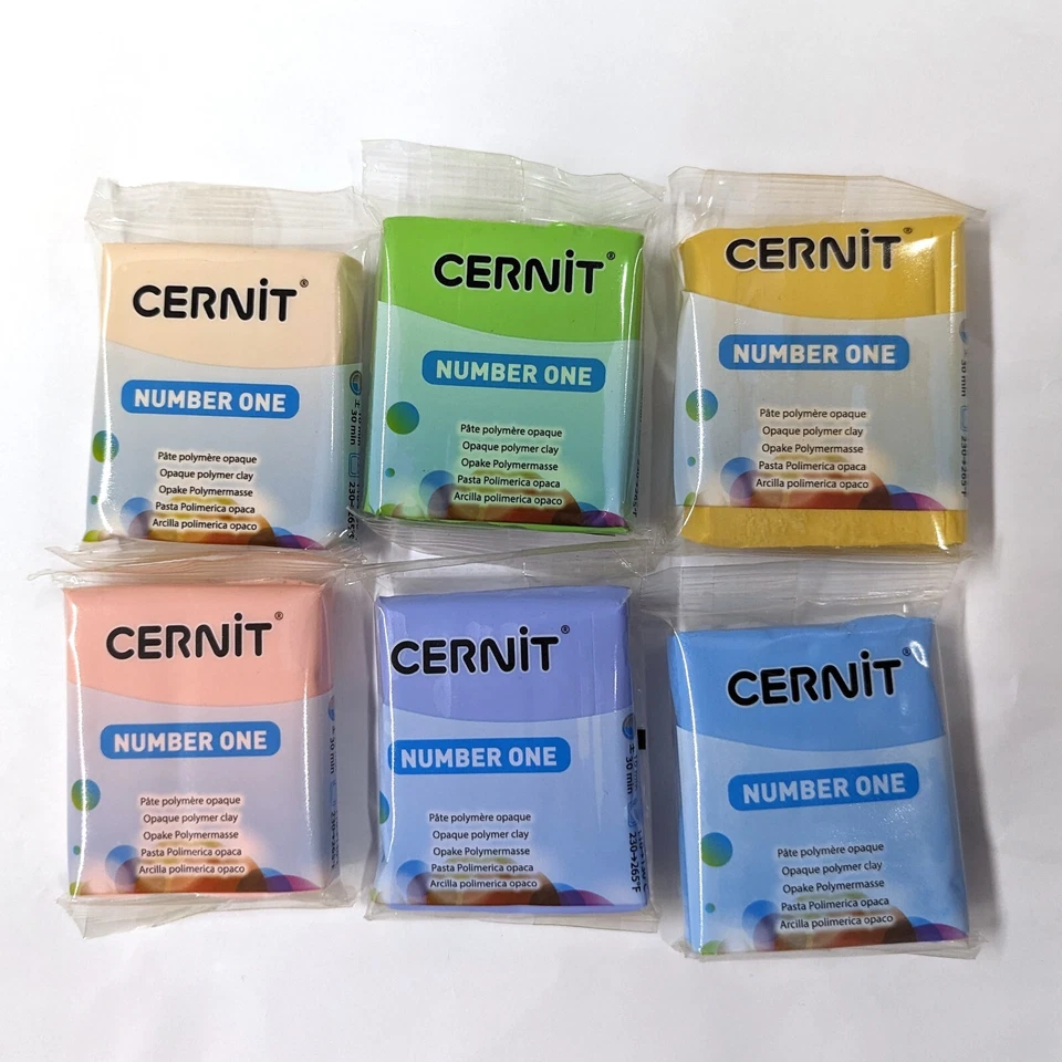 Cernit Number One 56g Pastel Bundle - Polymer Clay
