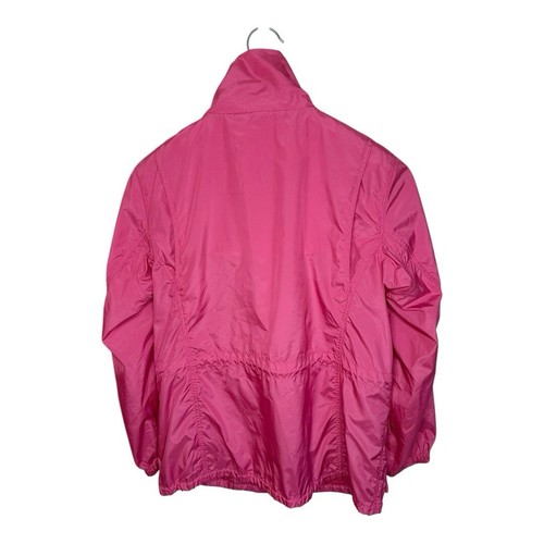 Ralph Lauren Golf Windbreaker Jacket Size Medium Hot Pink Full Zip Pockets - Picture 4 of 18