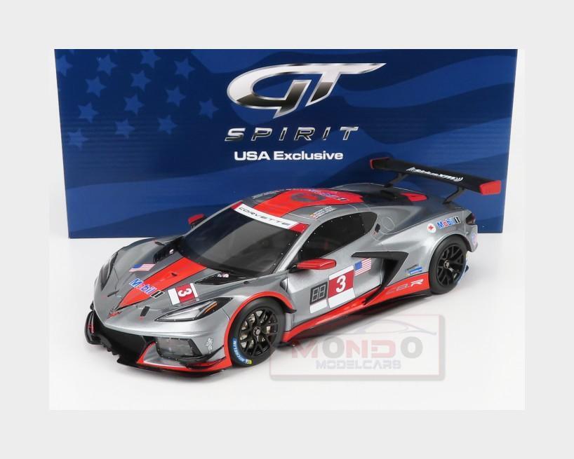 1:18 GT SPIRIT Chevrolet C8.R 5.5L V8 #3 Sebring Lhd 2021 Garcia Taylor GTUS055