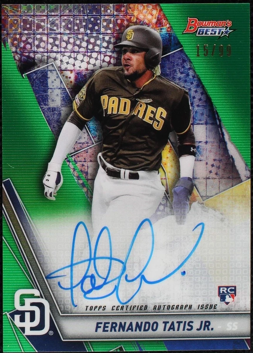 Topps Fernando Tatis Jr. Baseball 2019 Season Sports Trading Cards
