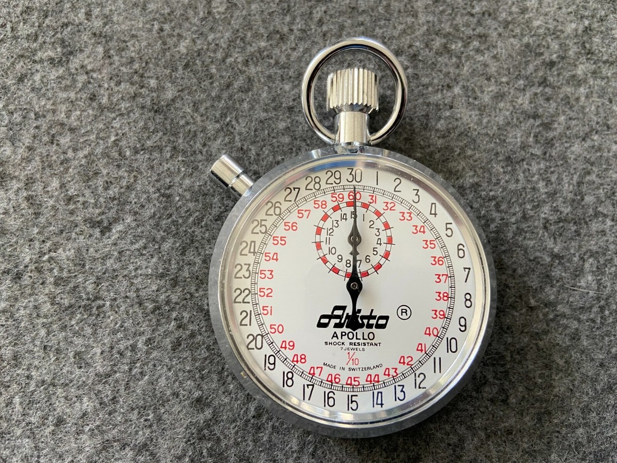 Swiss Made 1/10 Aristo Apollo 7 Jewels Mechanical Wind Up Vintage