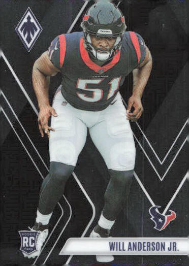 2023 Panini Phoenix Football Will Anderson Jr #144 Rookie RC