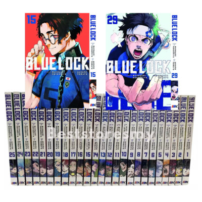 Blue Lock Manga NEU Band 15-29 halbes Set von Yusuke Nomura englische Version...