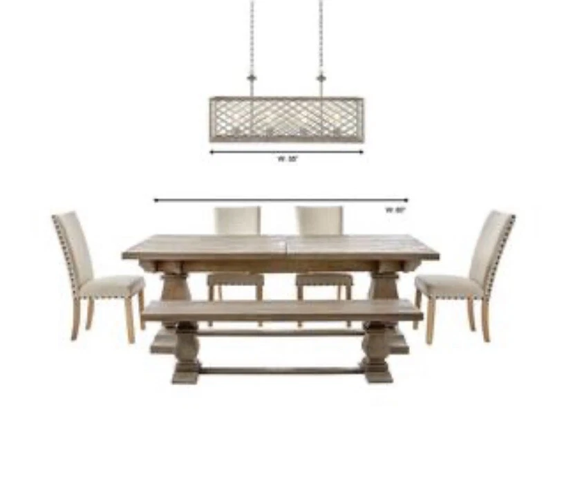 Home Decorators Wallace Manor 35 дюймов 4-светлая позолоченная оловянная линейная люстра  - Изображение 4 из 4