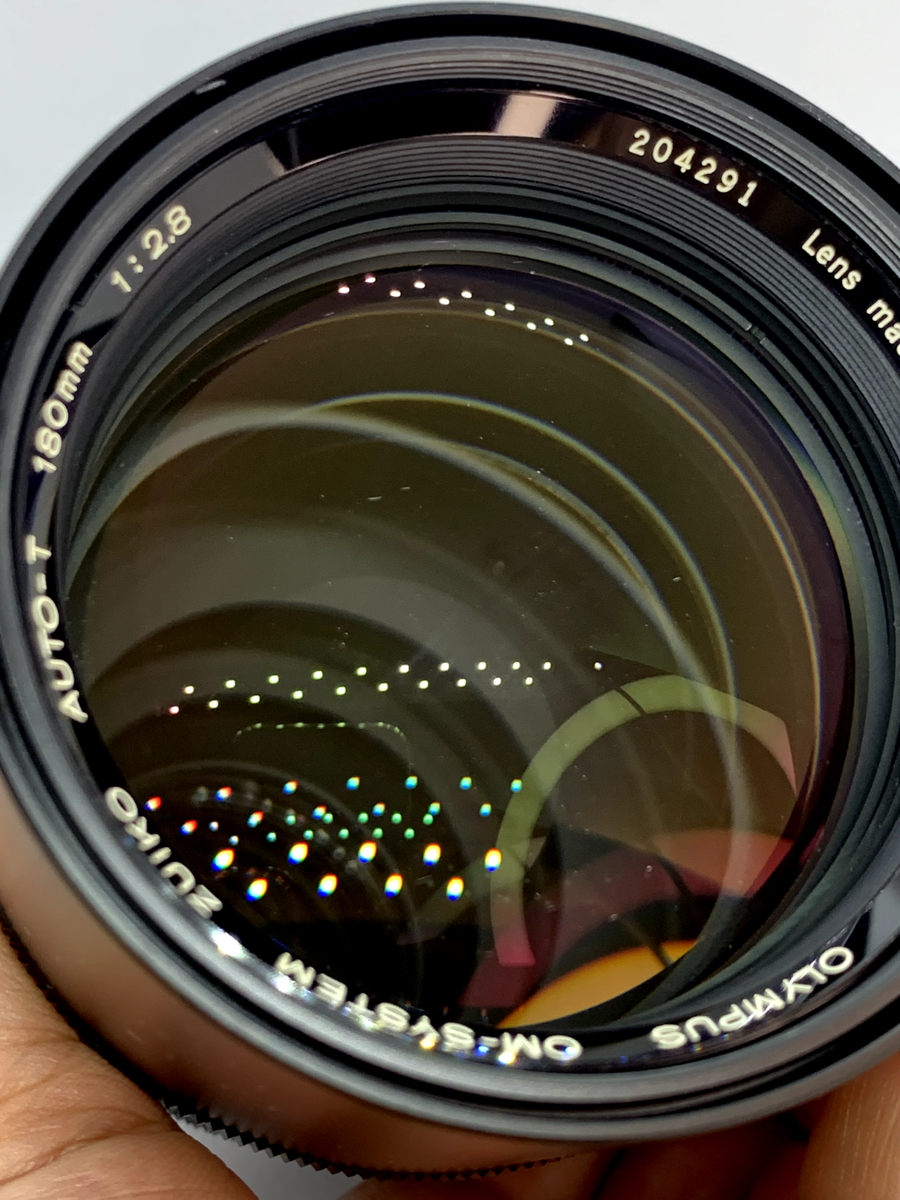 Olympus ZUIKO OM-SYSTEM AUTO-T 180mm 2.8 camera Lens [ MINT ] From