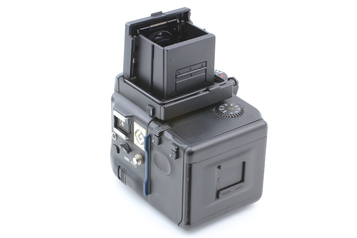 N MINT+++ / Hood】 Mamiya 645 Pro Body Waist Level + C 80mm