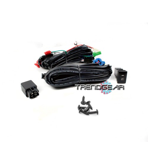2014 2015 MITSUBISHI MIRAGE DE ES SE BUMPER CHROME FOG LIGHT LAMP W/BULB+HARNESS - Picture 4 of 4