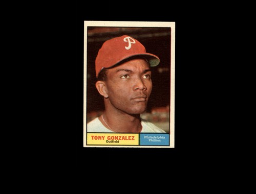 1961 Topps 93 Tony Gonzalez EX-MT #D1.147379 - Imagen 1 de 2