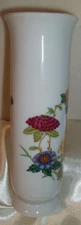 Vintage Takahashi Porcelain Vase  Floral  6.5"