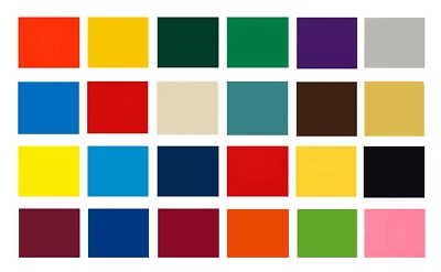 Self-Adhesive Color Vinyl Roll – 5-Year Sign Vinyl – Like Oracal 651 – Made In USA – Cut For Decals