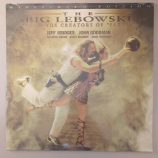 THE BIG LEBOWSKI Laserdisc LD WIDESCREEN FORMAT. Brand new. Sealed.