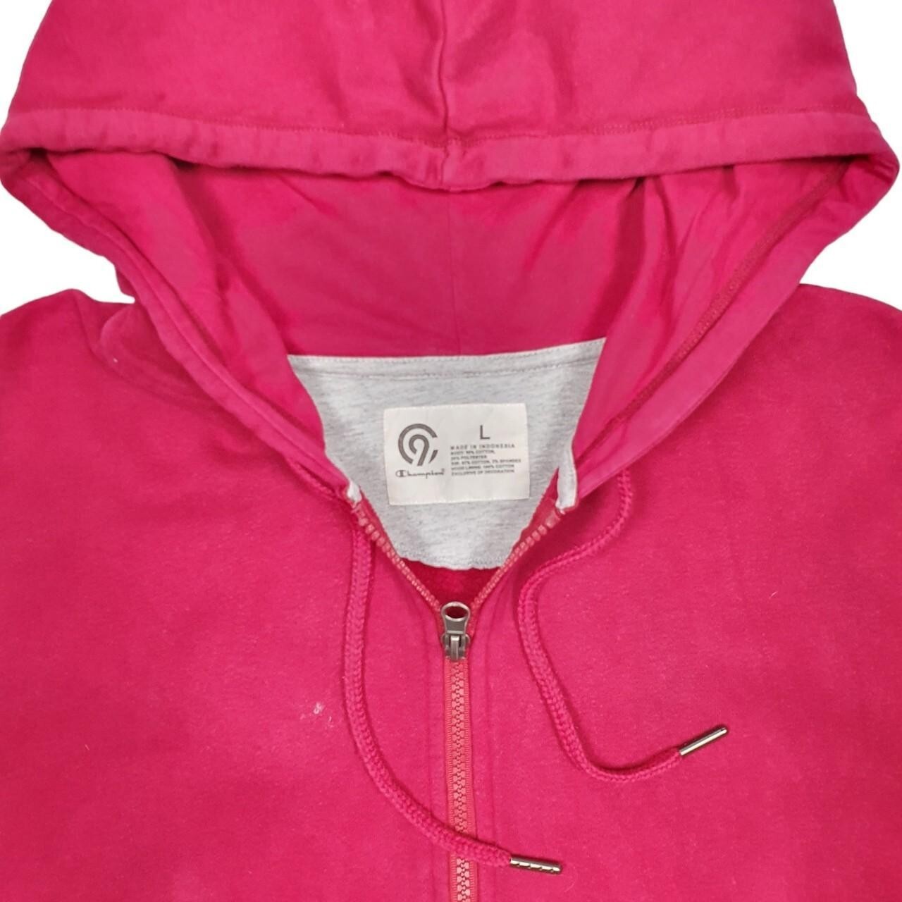 CHAMPION Full Zip Cotton Jumper Sweatshirt Mens M image 2