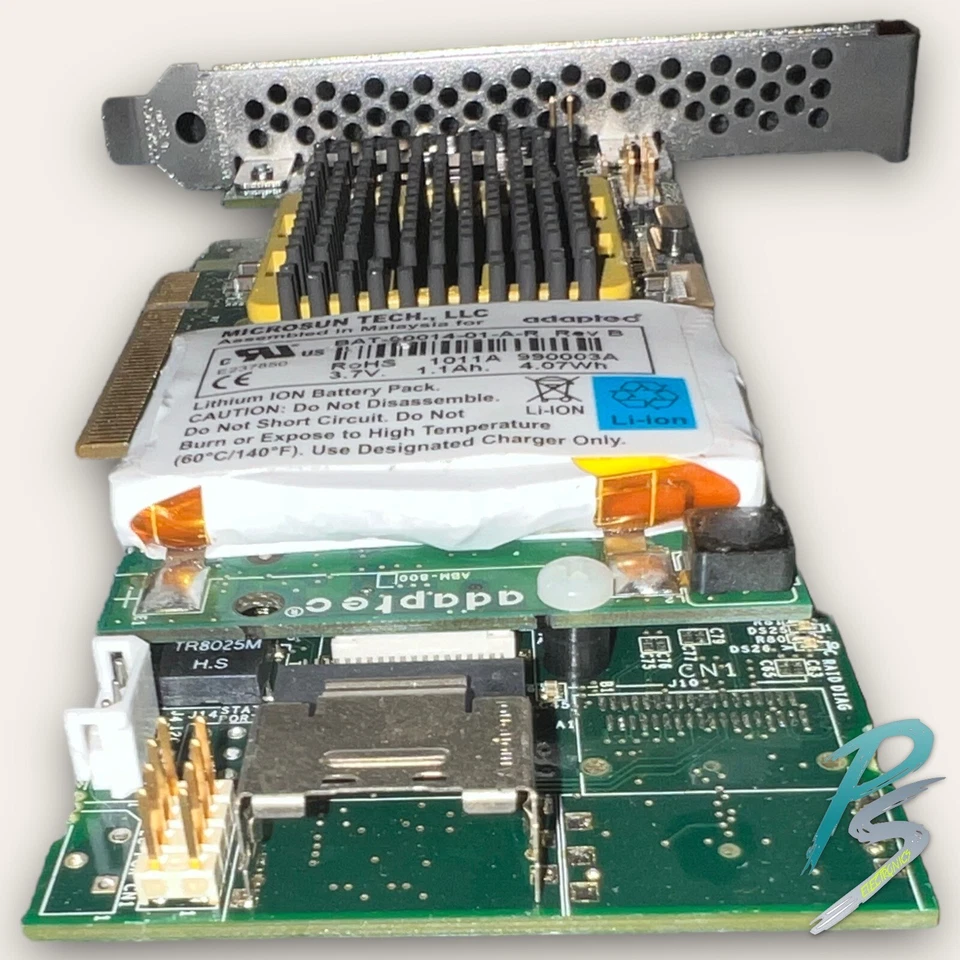 ADAPTEC ASR-5405 4-Port PCIe 8X 256MB Full Height RAID Controller Card - Image 4 of 4