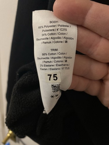 Jersey Fred Perd Perry en Negro Talla Mediana Nuevo Con Etiquetas - Imagen 18 de 18