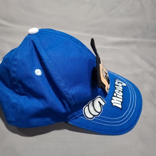 Disney hat boys Mickey Mouse Blue Adjustable authentic Disneyland souvenir cap - Picture 2 of 7