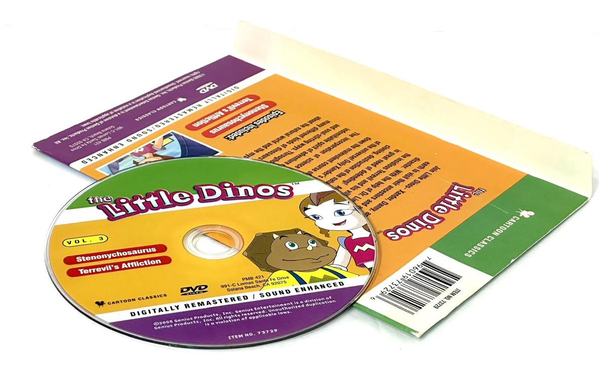 The Little Dinos Vol 3 Cartoon Classics 2 Episodes | eBay