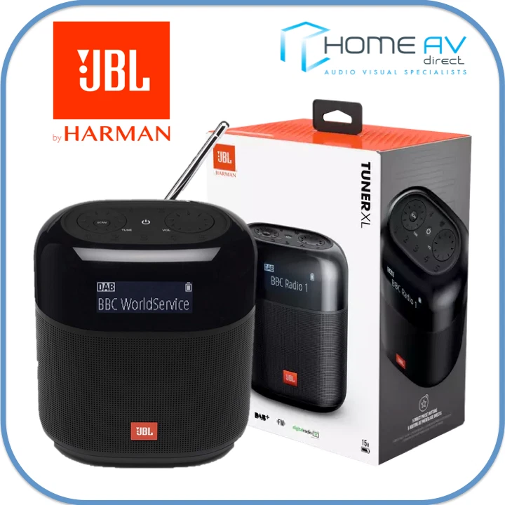 Portable DAB+ FM powerful radio with Bluetooth JBL TUNER XL 6925281970641 | eBay