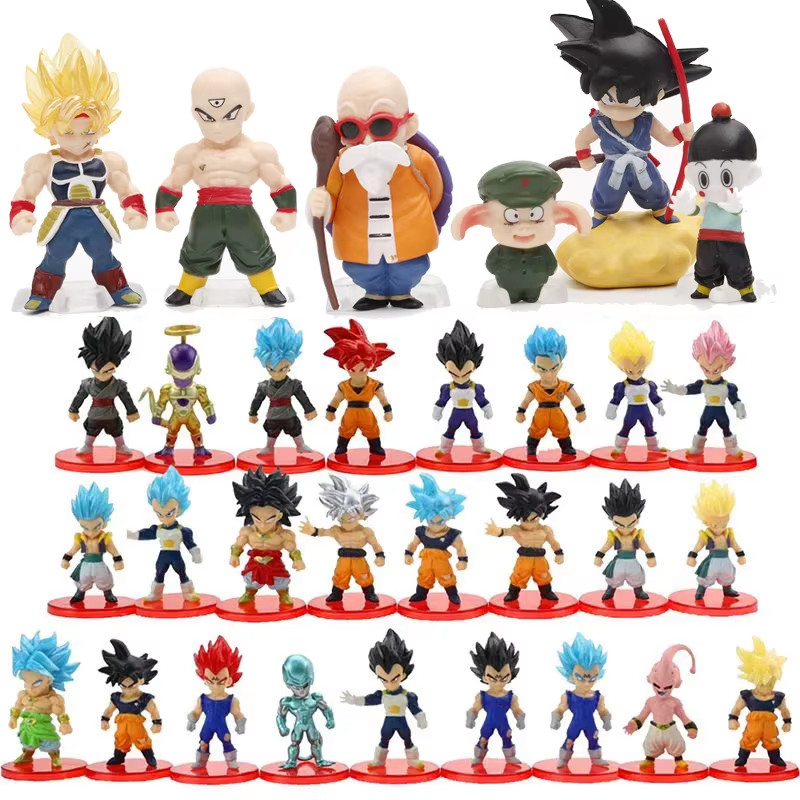 Figuras Dragon Ball Z PVC, 6/8/16 Piezas Personajes De Dibujos Animados, Shenron