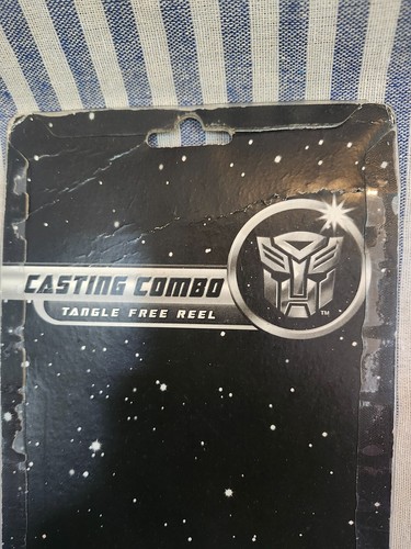 Vintage 2011 ~ Transformers ~ Dark Of The Moon ~ Casting Combo ~ Rod & Reel ~ Angeln ~ Neu in Verpackung - Bild 6 von 9