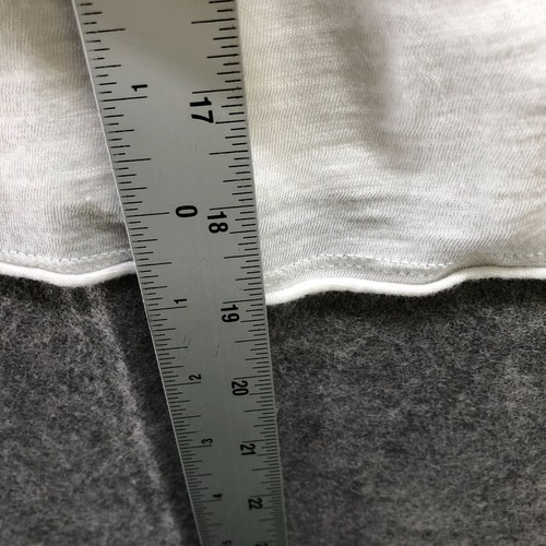 Social Culture Oversized Crop T Shirt Women XL White Short Sleeve Lemon Amalfi - Picture 5 of 6
