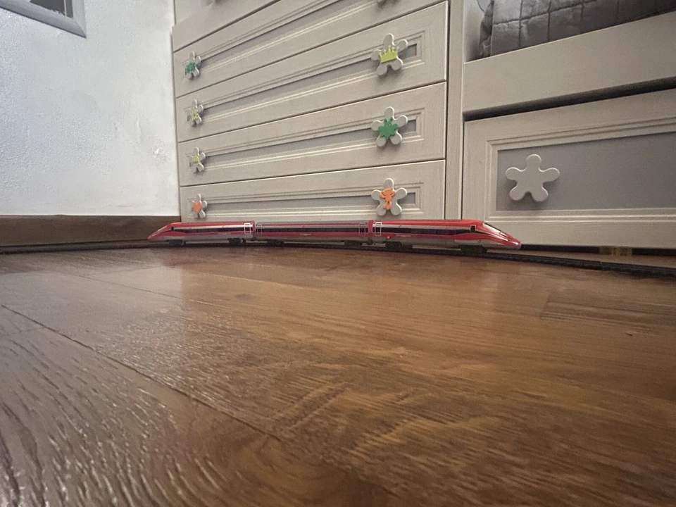 Super Freccia Treno Trenino Pista Elettrica Luci Giocattolo Gioco Bambini sar - Immagine 4 di 4