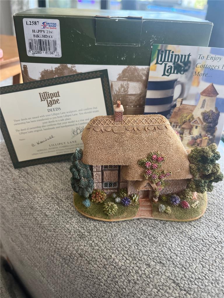リリパットレーン473☆HAPPY 21th BIRTHDAY Lilliput Lane - Happy 21st Birthday